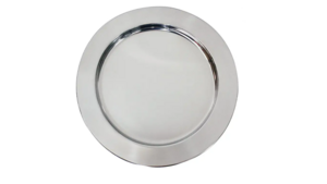 Metal Mirrored Charger - Silver rental Miami-Ft. Lauderdale, FL