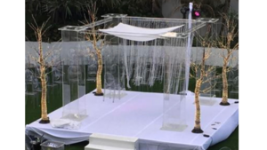 Acrylic Chuppah rental Miami-Ft. Lauderdale, FL
