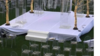 Stage for Chuppah (covered in white fabric w/ s... rental in Miami-Ft. Lauderdale, FL