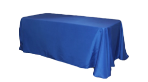 Polyester Linen 90x132 Royal Blue rental Miami-Ft. Lauderdale, FL