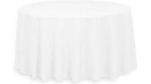 Polyester Linen 132"-White rental Miami-Ft. Lauderdale, FL