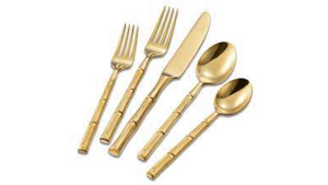 Flatware - Golden Bamboo kKife rental Miami-Ft. Lauderdale, FL