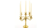 Candle Holder 5 Ct Gold rental in Miami-Ft. Lauderdale, FL