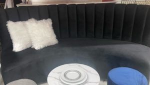 Velvet Curve with Back Lines - Black rental Miami-Ft. Lauderdale, FL