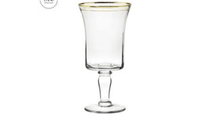 Glassware - Water Rim Gold rental Miami-Ft. Lauderdale, FL