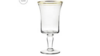 Glassware - Water Rim Gold rental in Miami-Ft. Lauderdale, FL