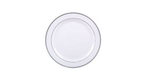 Plate - Rim Silver Dinner rental Miami-Ft. Lauderdale, FL