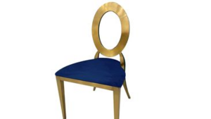 "O" Plos with Navy Blue Velvet Gold rental Miami-Ft. Lauderdale, FL
