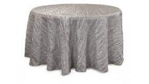 Fortuny Linen 120"- Light Silver rental Miami-Ft. Lauderdale, FL