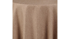 Harmony Linen 120" Round - Jute rental Miami-Ft. Lauderdale, FL