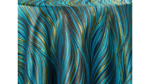Charisma Linen 90x156" - Peacock rental Miami-Ft. Lauderdale, FL