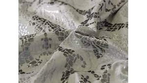 Mosaic Linen 132" - White and Silver rental Miami-Ft. Lauderdale, FL