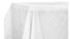 Pintuck Linen 90x132" - White rental in Miami-Ft. Lauderdale, FL