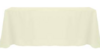 Polyester Linen 108x156"- Ivory rental in Miami-Ft. Lauderdale, FL
