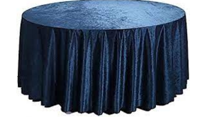 Velvet Linen 120"- Navy Blue rental Miami-Ft. Lauderdale, FL