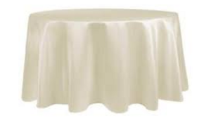 Satin Linen 120"- Ivory rental Miami-Ft. Lauderdale, FL