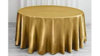 Satin Linen 120"- Gold rental in Miami-Ft. Lauderdale, FL