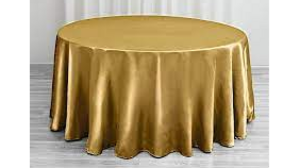 Satin Linen 108"- Gold rental Miami-Ft. Lauderdale, FL