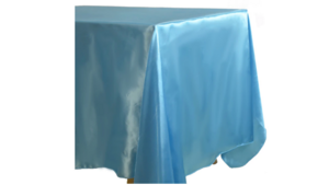 Satin Linen 90x 156"- Baby Blue rental Miami-Ft. Lauderdale, FL