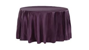 Satin Linen 120"- Plum rental Miami-Ft. Lauderdale, FL