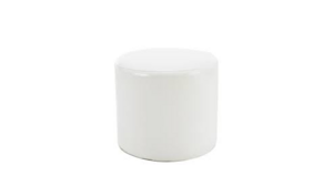 Lounge - White Round Ottoman rental Miami-Ft. Lauderdale, FL