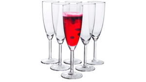 Glassware - Champagne Flute Clear Glass rental Miami-Ft. Lauderdale, FL