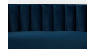 Lounge Furniture - Sofa Navy Blue Velvet 6' rental Miami-Ft. Lauderdale, FL
