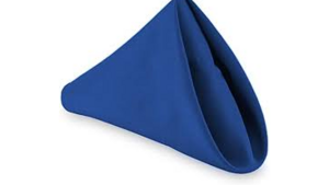 Polyester Napkins - Royal Blue rental Miami-Ft. Lauderdale, FL