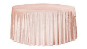Velvet Linen - 132" Blush rental Miami-Ft. Lauderdale, FL