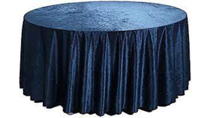 Velvet Linen 132"- Navy Blue rental Miami-Ft. Lauderdale, FL