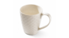 Basketweave White Mug 6 Oz. (Pack of 16) rental in New York, NY