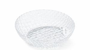 Basketweave Glass Bowl 20 oz. (Pack of 10) rental New York, NY
