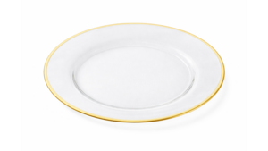Glass Gold Rim B&B Plate 6.5" (Pack of 10) rental New York, NY