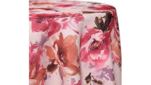 Renoir Linen 108x156"- Rasberry rental Miami-Ft. Lauderdale, FL