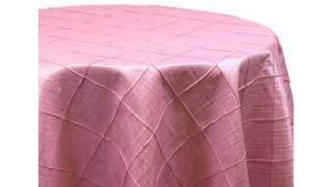 Pintuck Linen 132" - Light Pink rental Miami-Ft. Lauderdale, FL