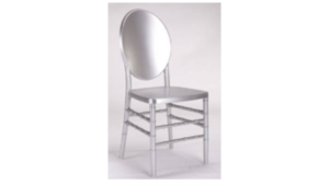 Louis Resin Chair - Silver rental Miami-Ft. Lauderdale, FL