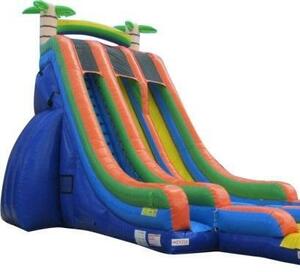 27' Dual Lane Dry Slide rental in San Antonio, TX