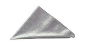 Velvet Napkins - Silver rental Miami-Ft. Lauderdale, FL