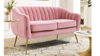 Sofa Velvet Altrobene- Blush Pink rental in Miami-Ft. Lauderdale, FL