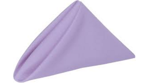 Polyester Napkins - Lilac rental Miami-Ft. Lauderdale, FL