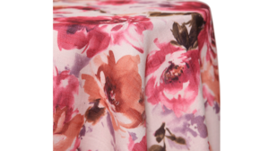 Renoir Linen 90x156"- Rasberry rental Miami-Ft. Lauderdale, FL