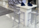Specialty Table- Square White Vinyl rental in Miami-Ft. Lauderdale, FL