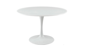 36" Cocktail Table White Base- White Top rental Miami-Ft. Lauderdale, FL