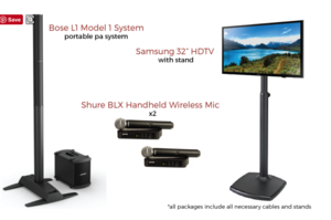 Laptop Karaoke System rental San Antonio, TX