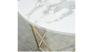 Everly Round Gold- Coffee Table rental Miami-Ft. Lauderdale, FL