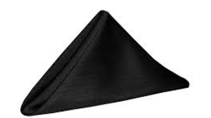 Capri Napkins - Black rental Miami-Ft. Lauderdale, FL