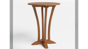 Benedetto Solid Wood Bar Table rental Miami-Ft. Lauderdale, FL