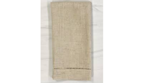 Hemstitch Classico Lino Napkins - Oatmeal rental Miami-Ft. Lauderdale, FL