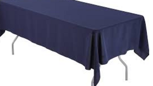 Polyester Linen 70x120- Navy Blue rental Miami-Ft. Lauderdale, FL