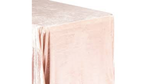 Velvet Linen - 108x156" Blush rental Miami-Ft. Lauderdale, FL